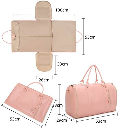 Straight bag clothing storage bag fitness bag folding suit