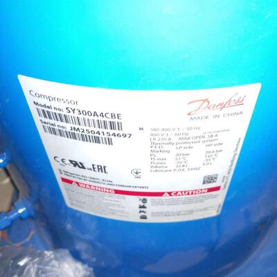 现货 丹佛斯压缩机现货高温空调SY300A4CBE机型