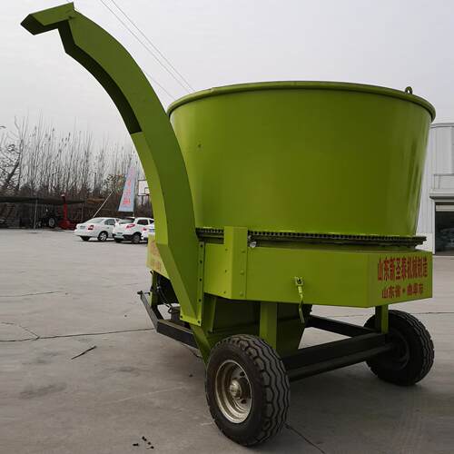 大型9FL-200盘式草捆破捆碎机工作果效圆养殖专用大型草破碎机现