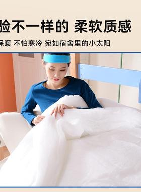 学生纤维母被1.PVFm宿子舍被单人5床秋冬保暖四季芯
