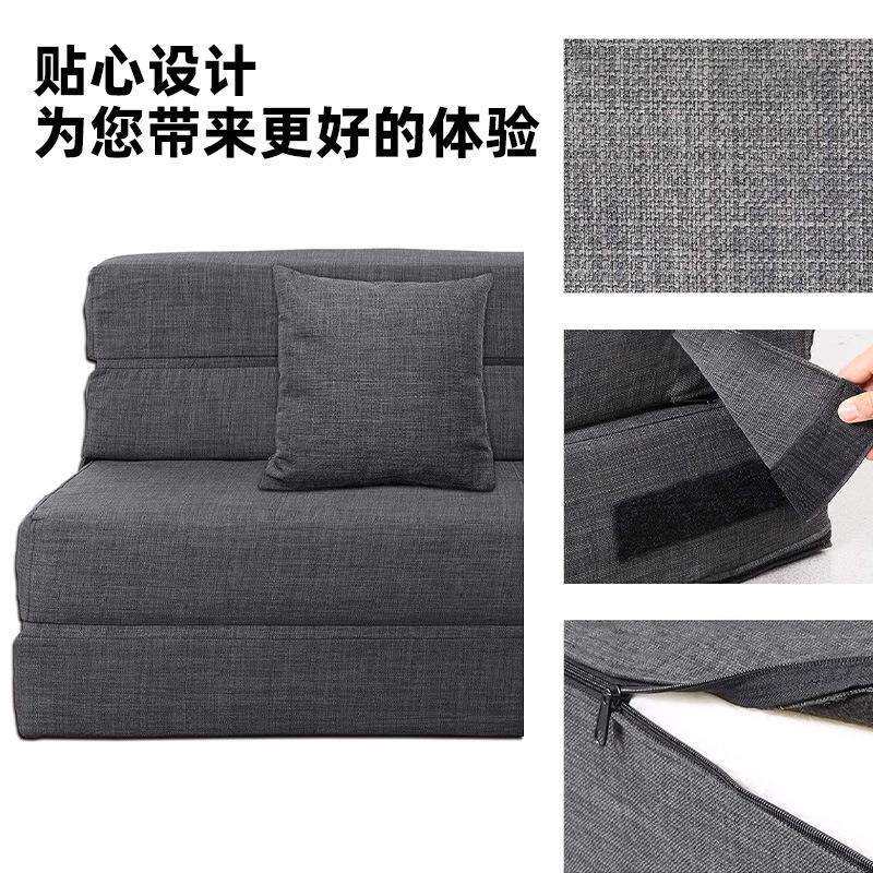 真空压缩沙发高密度记忆海绵沙发小户型客厅多功能懒人双人沙发床