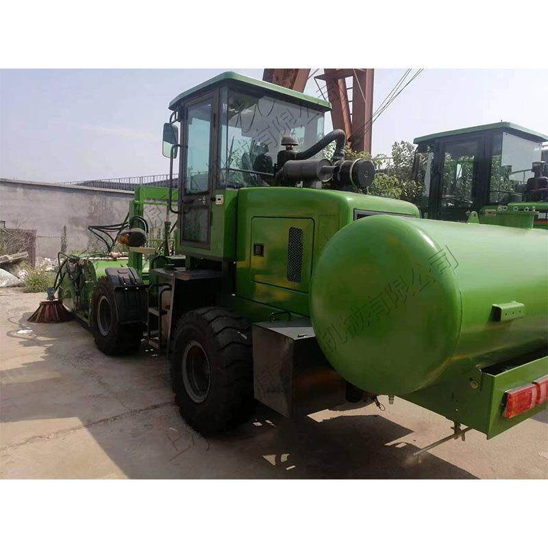 叉车式垂直扫地机 全液压工程工地清扫机 渣土砂石自动装载扫路机