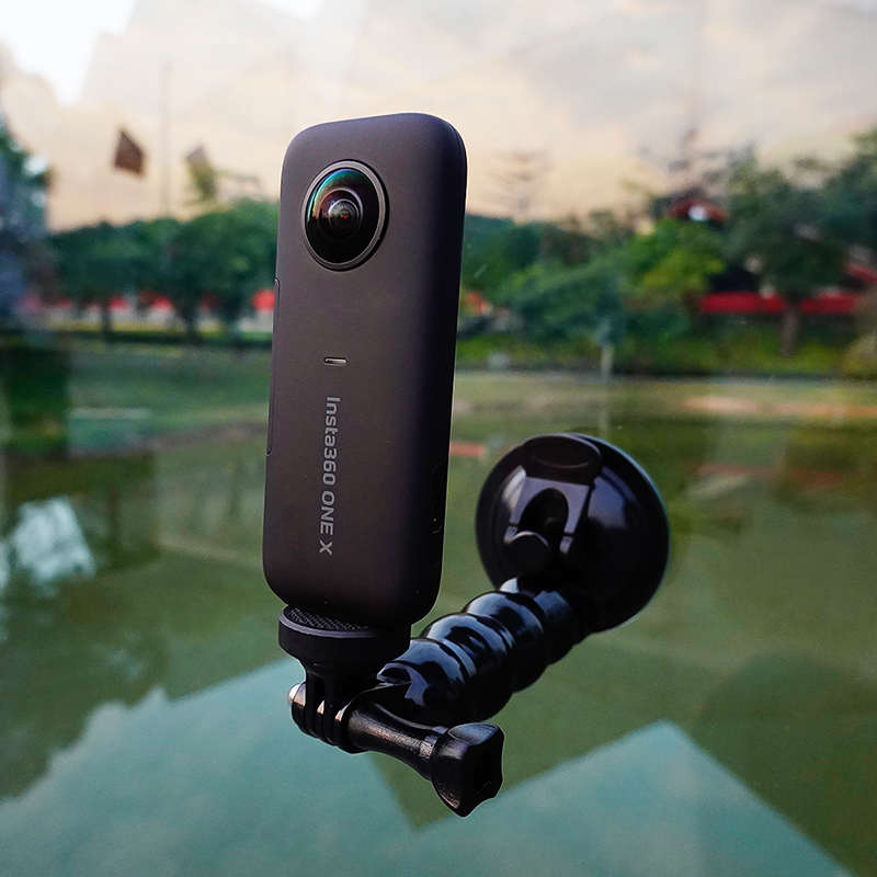 汽车车载拍摄强力吸盘固定架Gopro Hero 10 Action 2相机手机支架