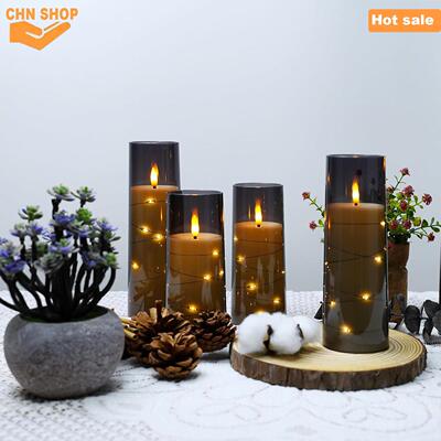 Flameless LED Candles String Christmas&Halloween Decoration