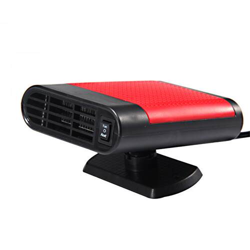新款车载12v24v速热电暖风机汽车用静音小型取暖加热器冬季除霜雾
