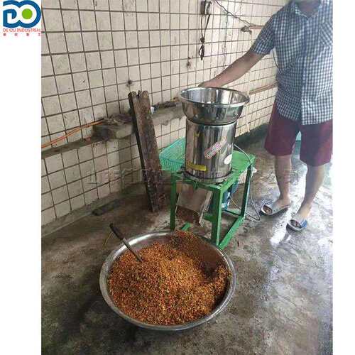 德欧农用辣椒打酱机 朝天椒红辣椒切碎菜馅机 葱姜蒜研磨打馅机