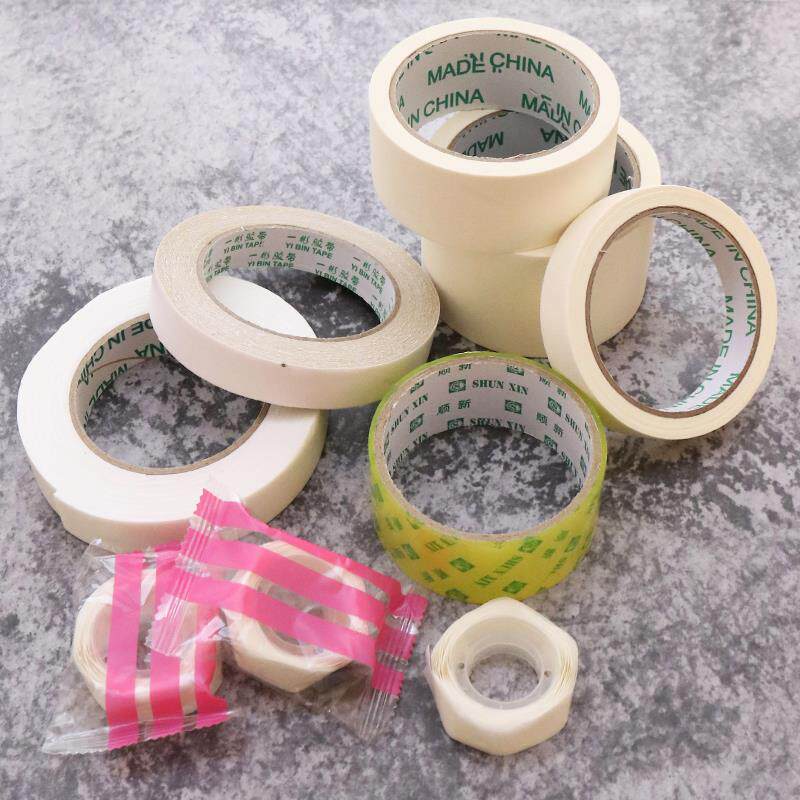 透明胶带点胶带卷婚庆布置用品装饰粘气球圆点胶贴气球无痕双面结