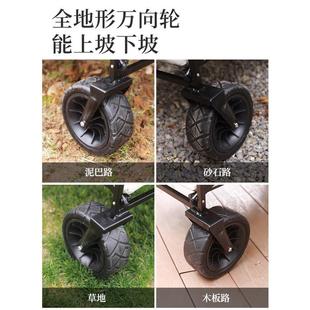 1VPK露营推车可折叠营地野营野餐车拉货购物推车买菜车小拉车便携