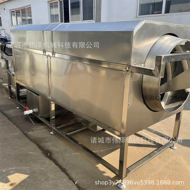 自动滚筒喷淋清洗机价格 方便袋 火腿肠酱菜包装袋清洗机厂家伟泽
