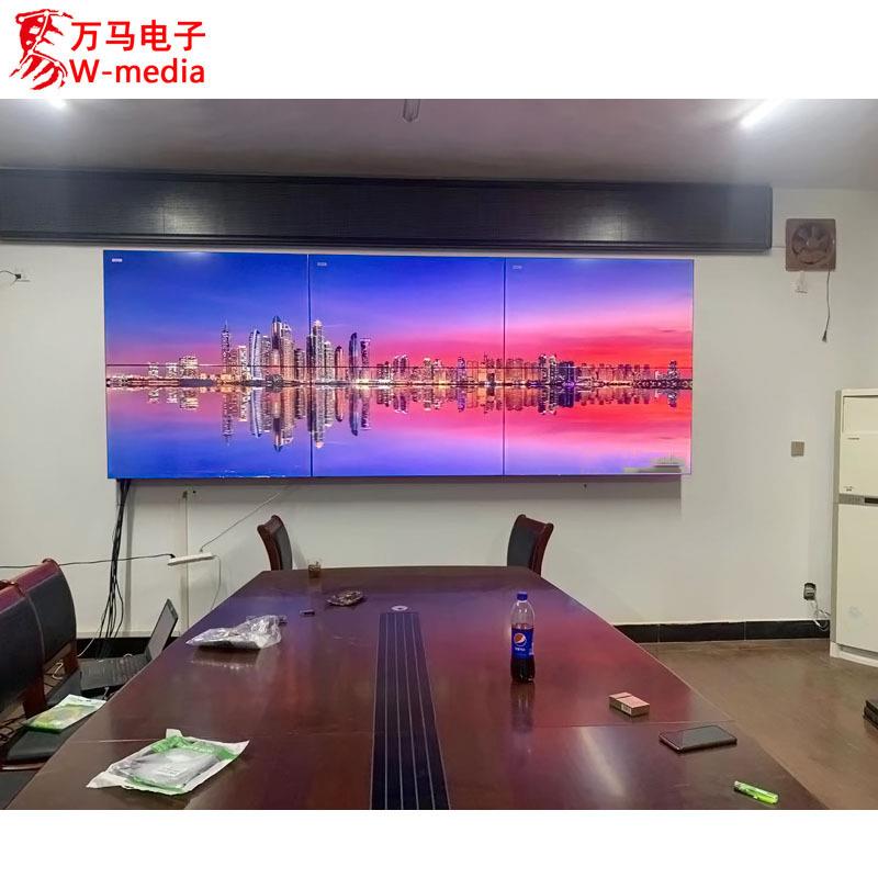 国产49英寸lcd液晶拼接屏/高清led监视器 商显大屏监视电视墙厂家