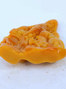 仿玉石山水人物寿山石仿田黄石小摆件 骑马厂家直销玉器摆件