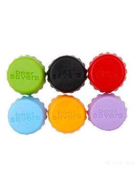 6pcs/set Reusable Silicone Bottle Fresh-keeping Cap Stopper