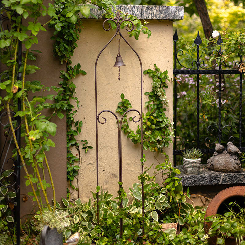 欧式铁艺爬藤架花架月季铁线莲植物花支架蔷薇园艺支撑杆户外庭院