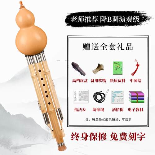 正品天型然七孔芦丝乐葫器c调小学生儿童成人初学专演业奏专用降b