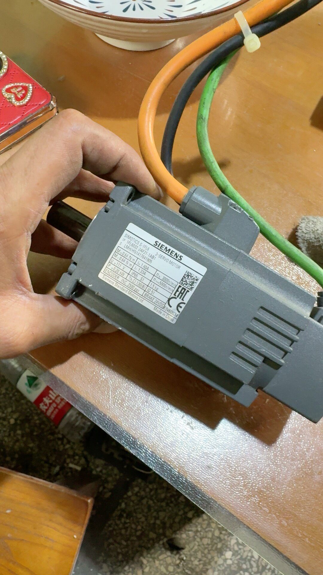 西门子电机6032-2AF21-1AB1   0.2KW拆机