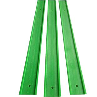 同步带托条垫板U型托槽导轨聚乙烯耐磨条防撞条加工输送带导向条