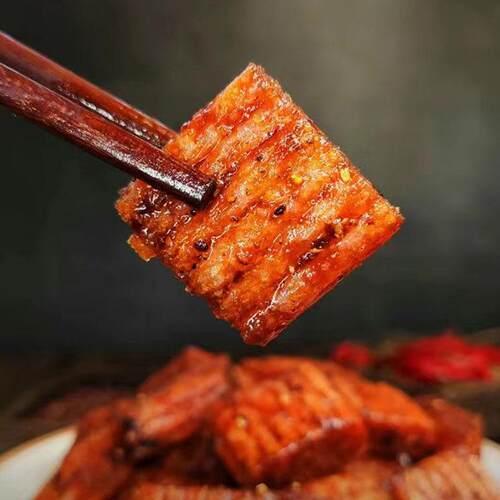家能连山大刀肉辣条四川小吃休闲 零食儿时麻辣香辣味小时候的味