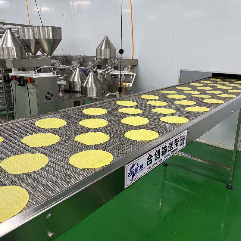 功能多圆形春卷皮机连续式方形蛋皮机全自动千层毛巾卷成型设备