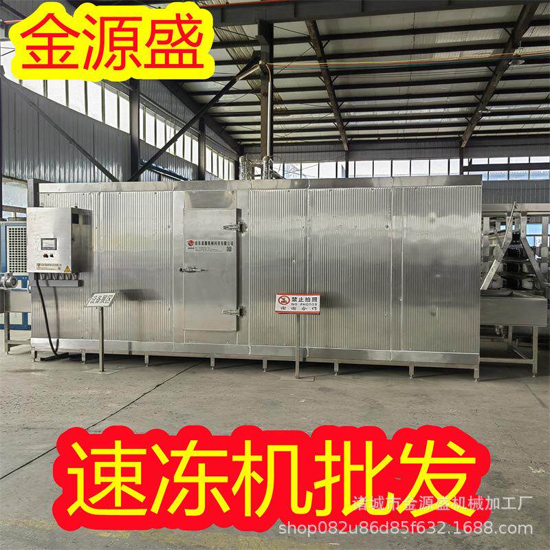 工厂直供隧道式速冻机全自动速冻机设备汤圆隧道式速冻机