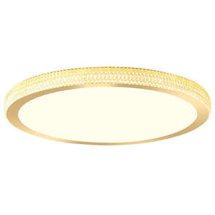 灯具客厅奢现代卧室儿童北欧轻吸顶灯灯具极圆形书房温馨间简简约