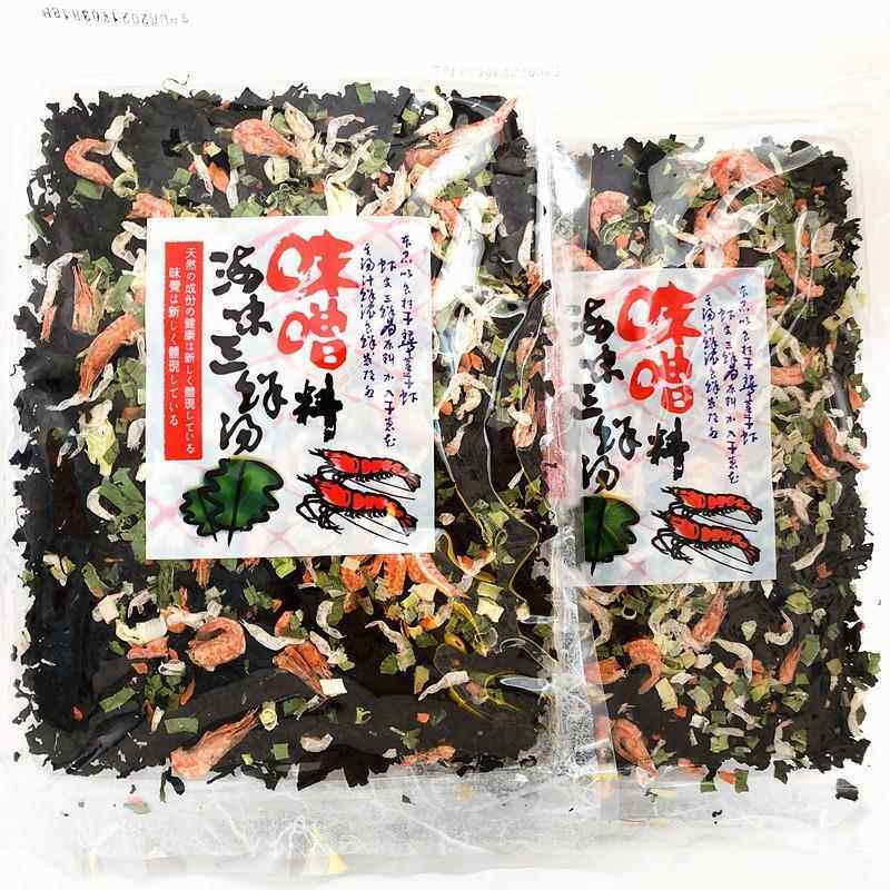 日式海味三鲜汤料紫菜虾皮汤料包特产味增海鲜汤海带即食汤裙带菜
