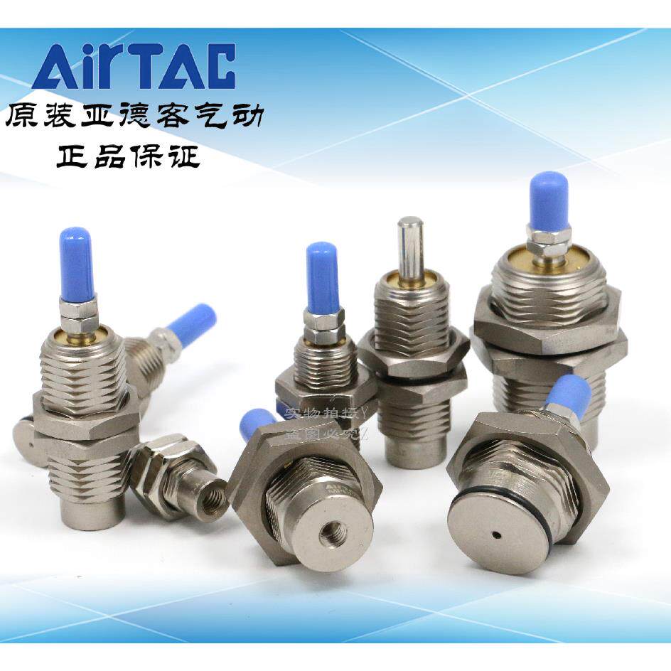 原装亚德客MPE6/8/10/12/16-5/10/15-N 针型单作用螺纹气缸AirTAC