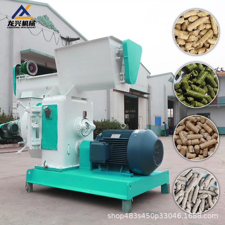 河南饲料颗粒机机大小型号饲料制粒机价格牛羊兔鱼青饲料颗粒机