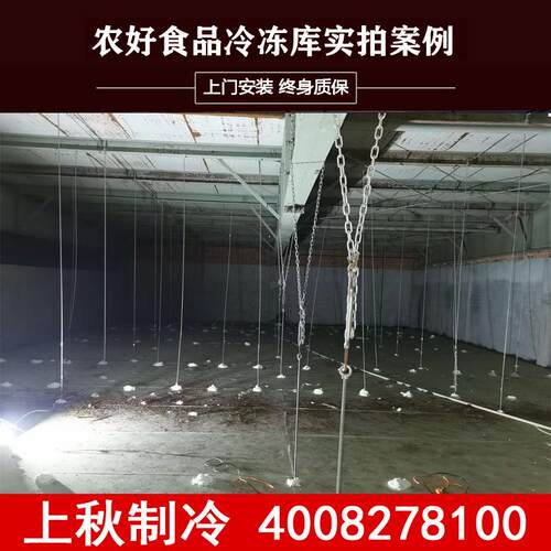 上秋冷库全套设备移动小型制冷机组保鲜冷藏冷冻速冻库上门