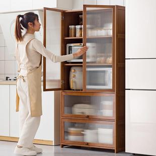 厨房置物架整理架调料架子收纳架厨房用品家用置物架餐边橱柜多层
