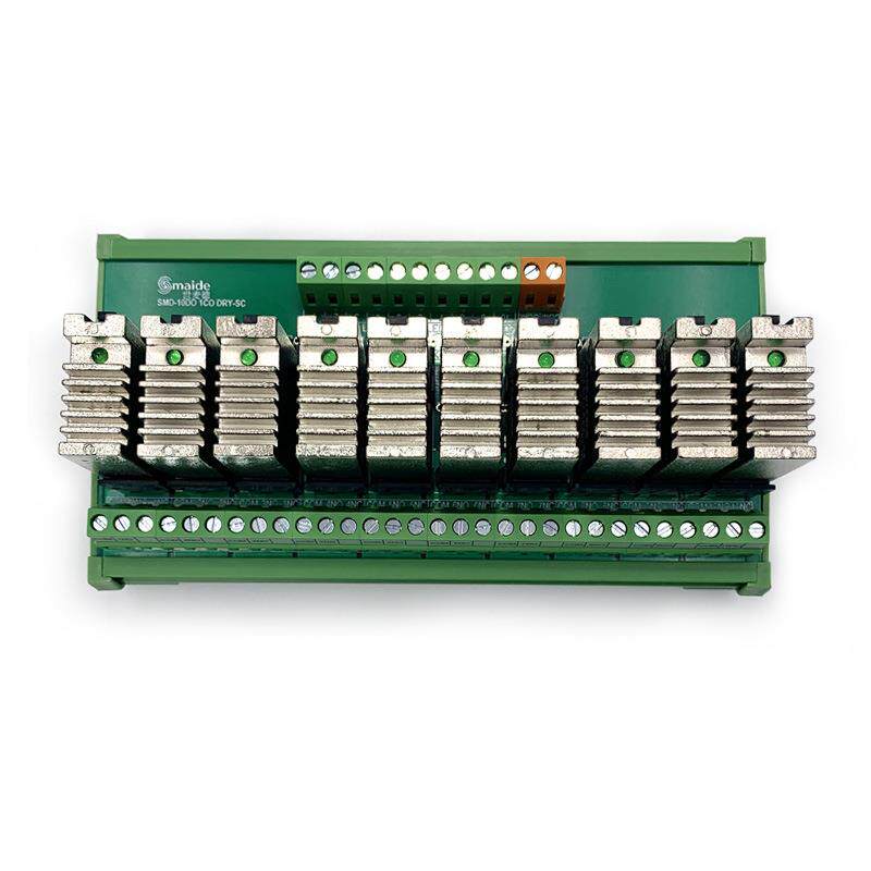 世麦德10通道固态继电器模组605DD