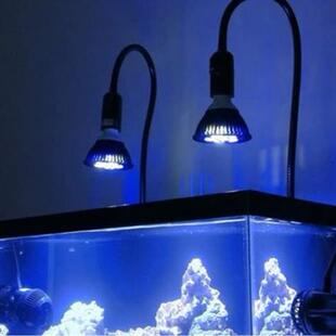 水草灯珊瑚养殖灯 PAR38鱼缸补光灯E27 全光谱水族补光灯