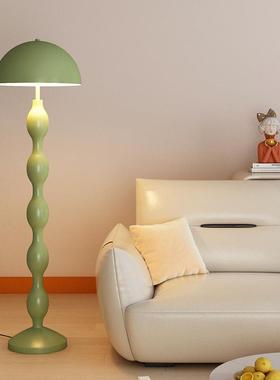 奶油风中古蘑菇落地灯Vintage54147艺立术卧床客头厅沙发旁式氛室