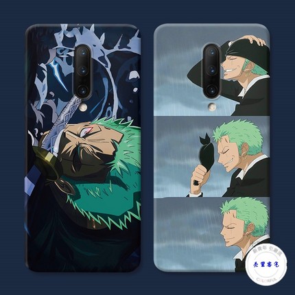 适用于潮男索隆1+11一加10pro手机壳9R海贼王8t个性7创意6动漫5五六七八九十一Ace2软防摔套