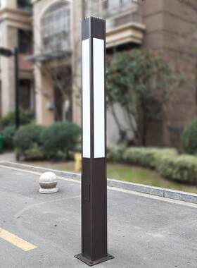 户外方形庭院灯铝路材3米水新能中式太阳景观灯景观方灯防景区高