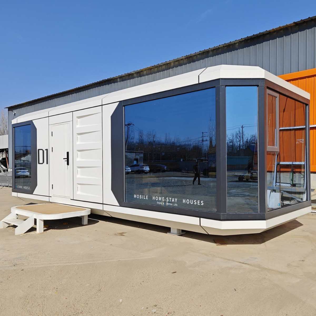 太空舱民宿 景区高端智能移动酒店 精装修型旅居方舱露营基地房屋