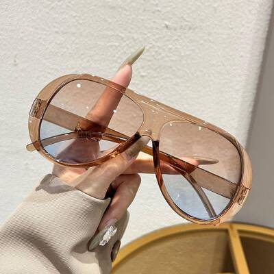 3 Pack Oversized Sunglasses Trendy Versatile UV400