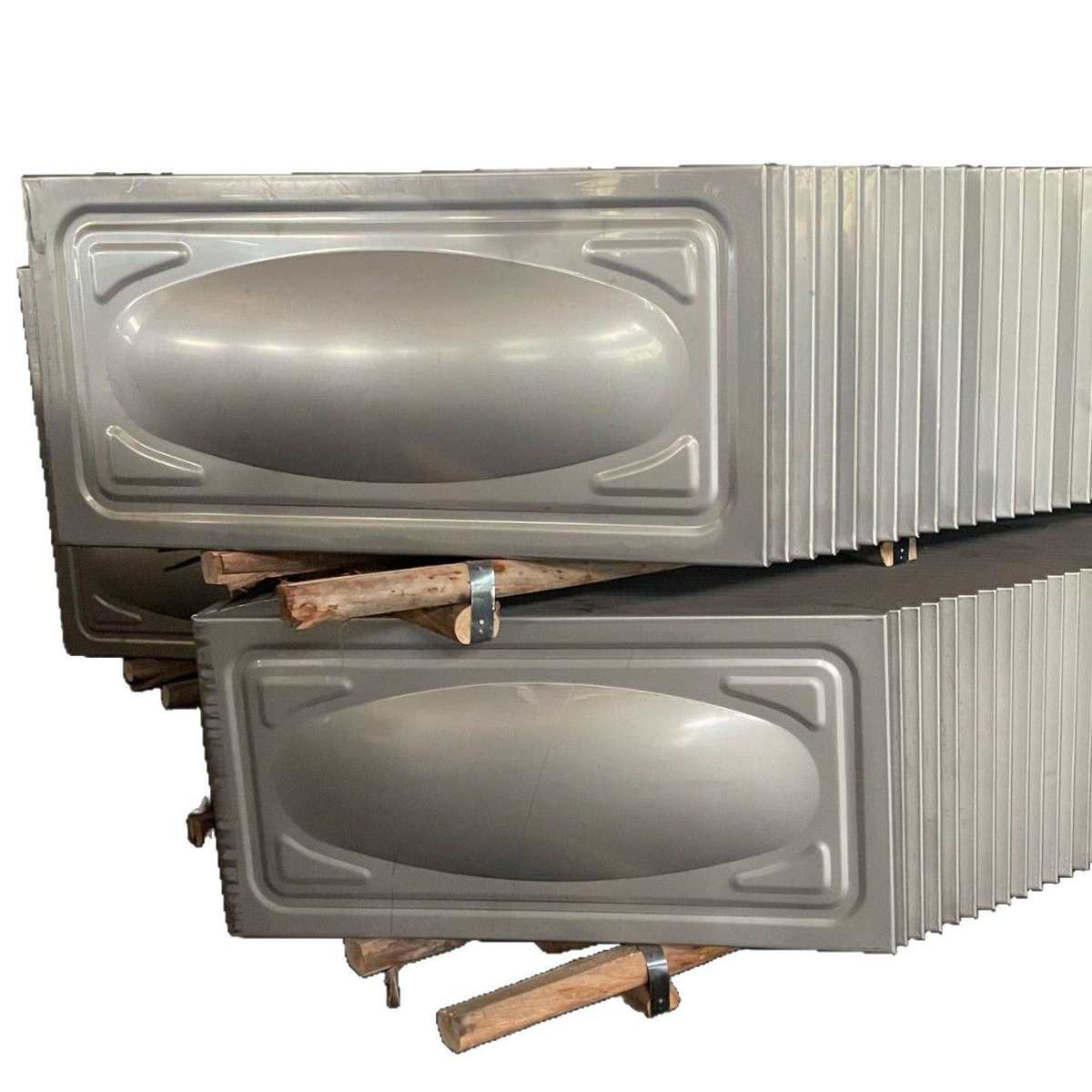 2000x500冲压板/304不锈钢消防水箱方形家用保温水塔楼顶地下室