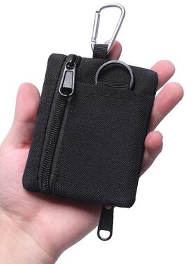 Tactical Wallet EDC Molle Pouch Portable Key Card Case Outdo