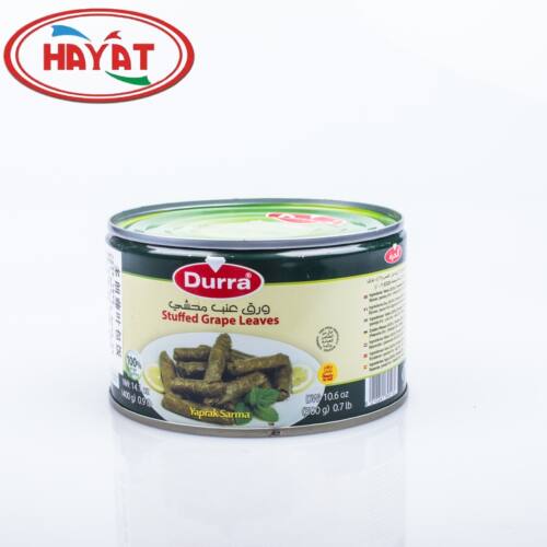 包邮约旦Durra多朗牌酿藤叶葡萄叶卷饭罐头 yaprak dolmasi 400g