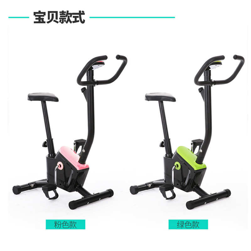 健身车动感单车家用 静音脚踏厂家批发健身器材礼品织带车