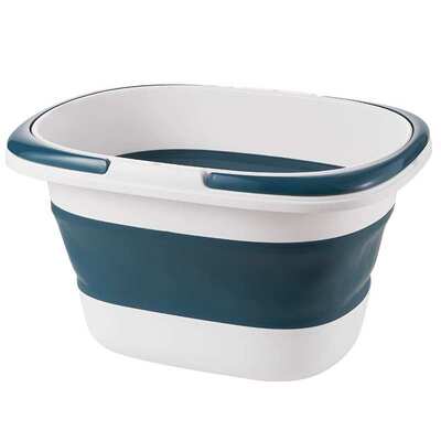 可折叠洗衣盆家用加厚加大加高折叠盆长方形拖把桶便携式折叠余间