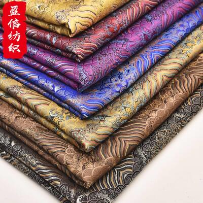 Qipao fabric for brocade and satin fabric for tang dynasty c