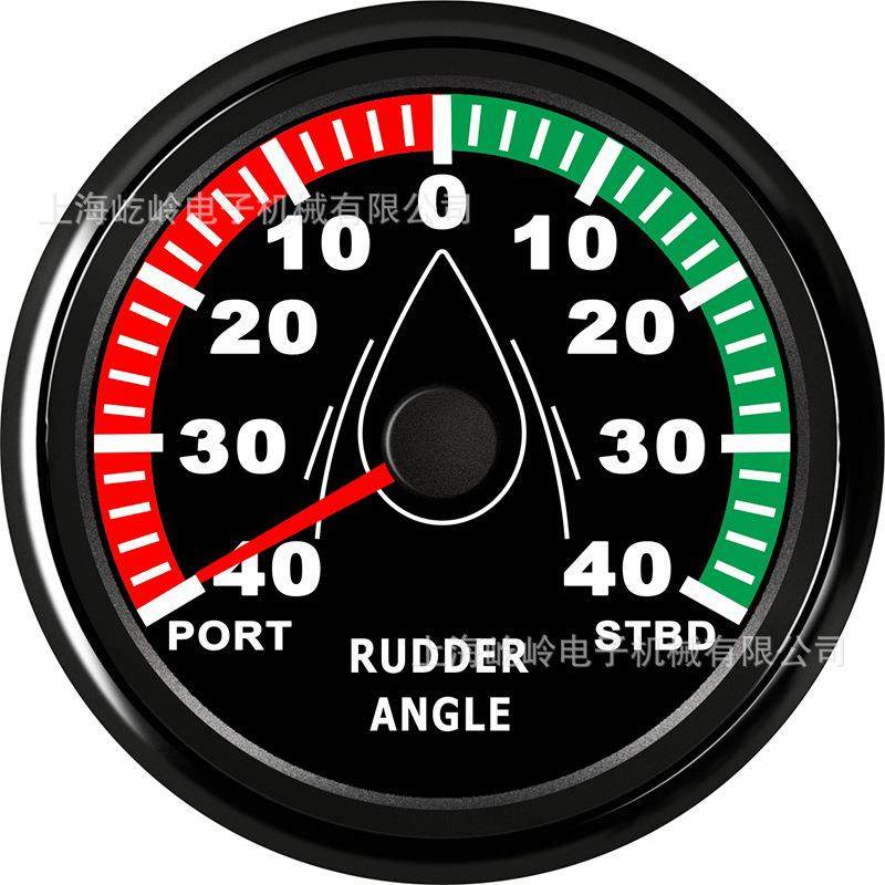 m85VEL船用数字舵角表数显舵角仪方向表指示仪带背光灯12Vm24通用