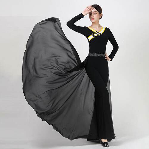 2022秋冬季新款形体服女套装高端优雅礼仪训练服模特走秀练功服装