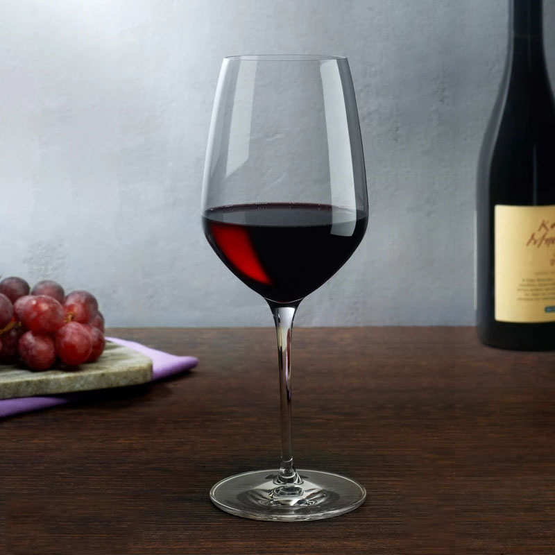 欧洲进口水晶玻璃葡萄酒杯波尔多雷司令红酒杯高脚杯2支礼品装
