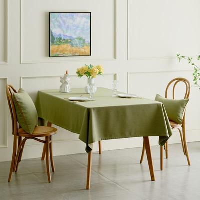 正品加雪尼感尔厚轻奢高级感氛围会议台室西餐桌桌布茶几布定制