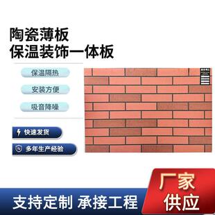 厂家直供外墙装饰一体板室内装饰挤塑聚苯板隔音陶瓷保温装饰板