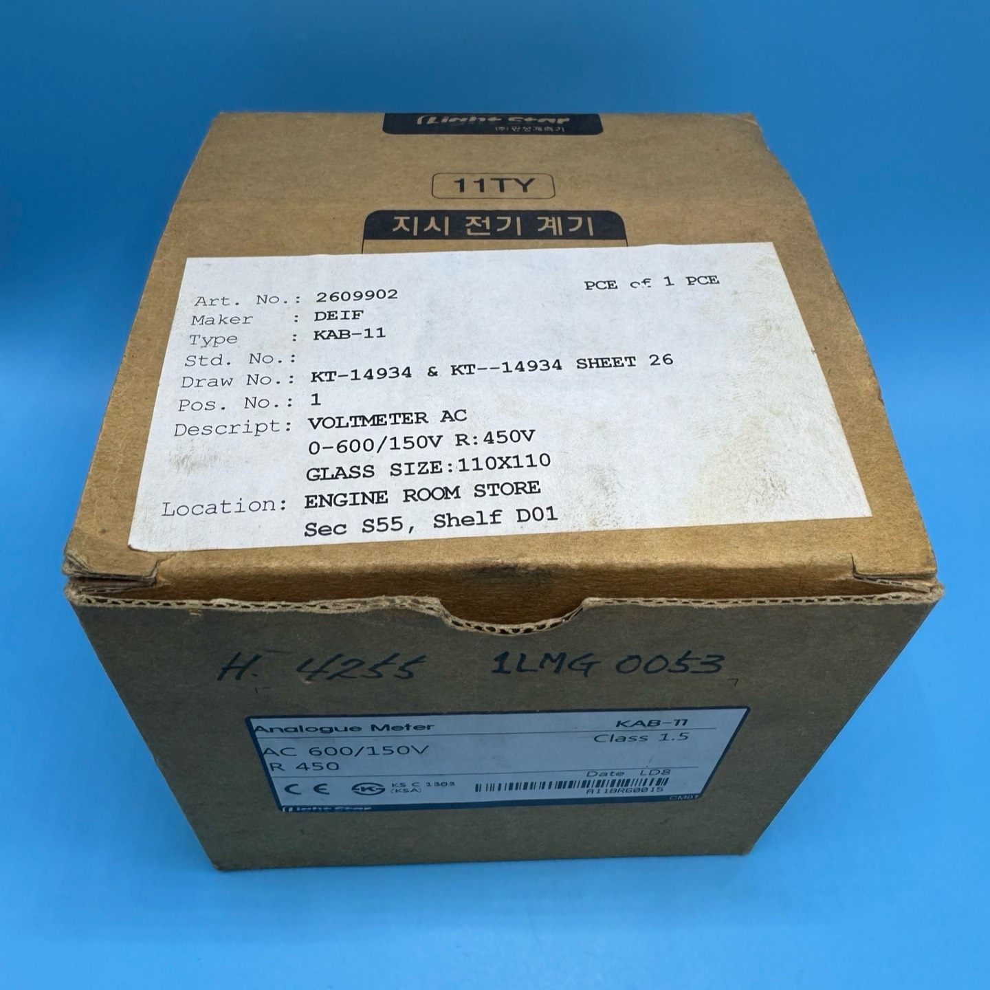 DEIF 电压表 KAB-11