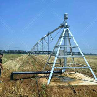 平移式喷灌机农田灌溉中心支轴式自行走桁架指针喷灌机