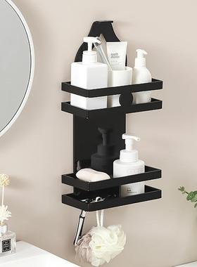 克力挂架沥水浴室墙上双层亚收纳AH241000整理架卫可生间墙面悬挂